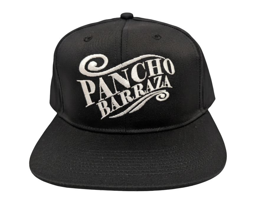 Gorra de Pancho Barraza color negro
