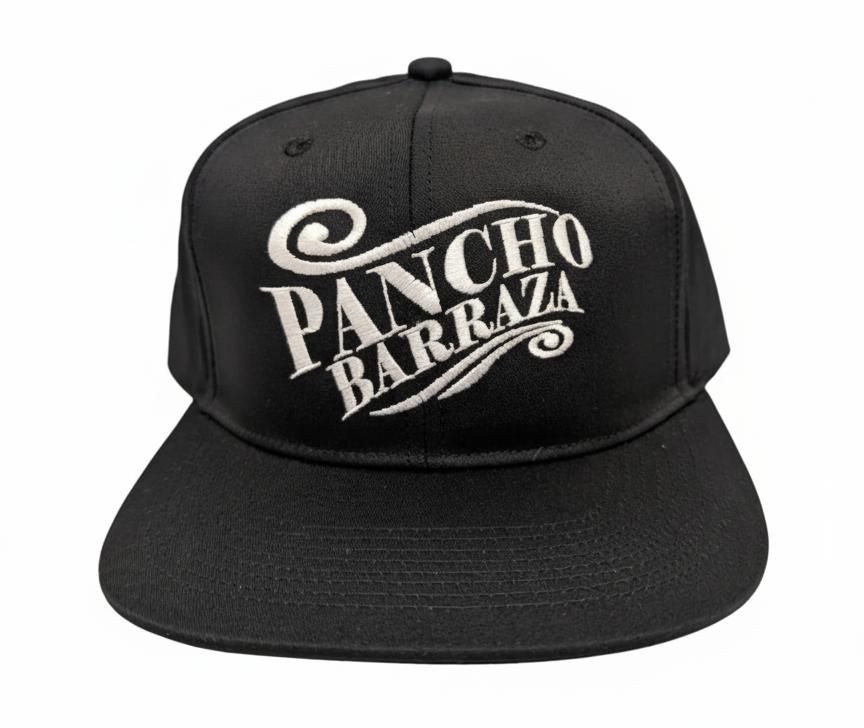 Gorra de Pancho Barraza color negro