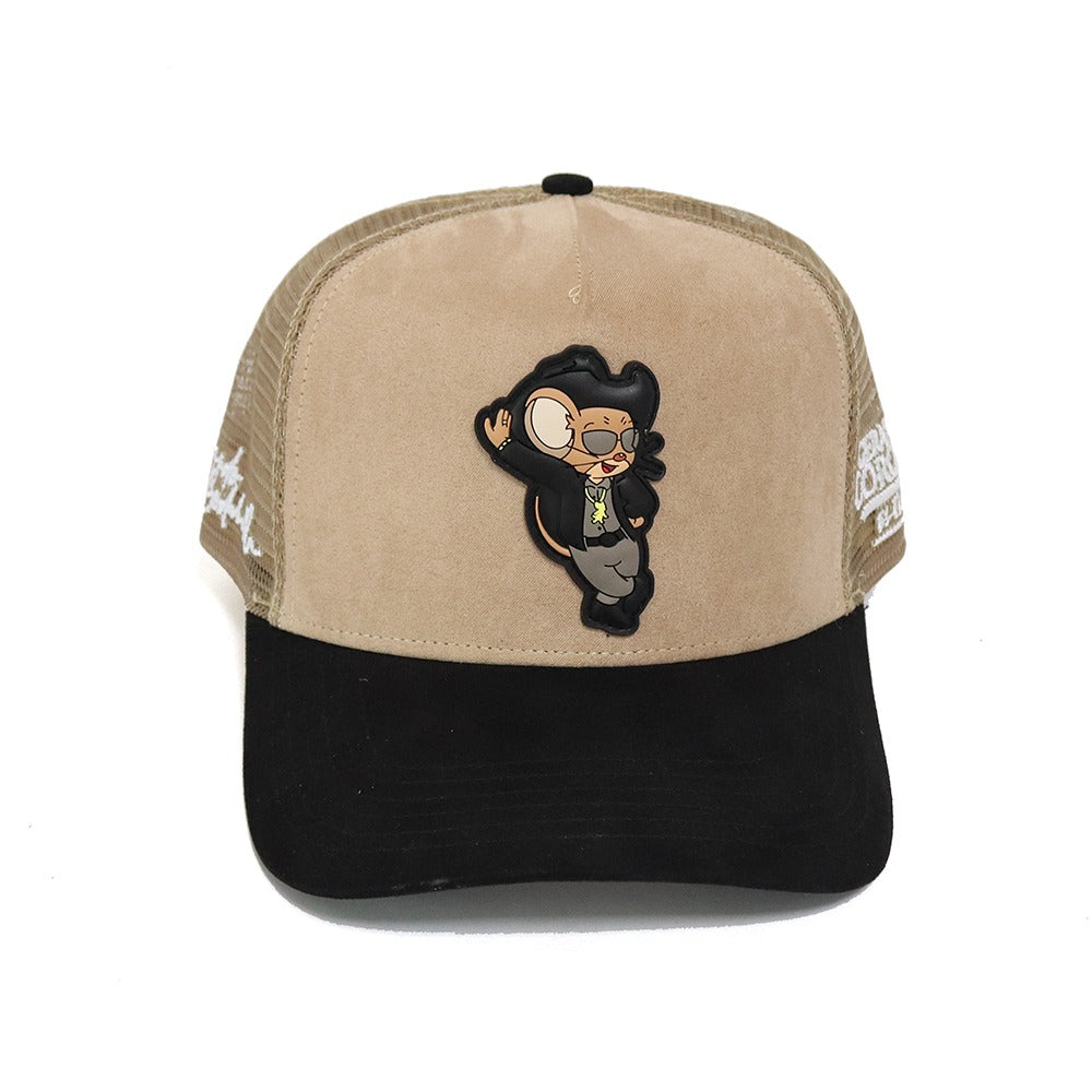 Gorra El Jerry Terciopelo Café