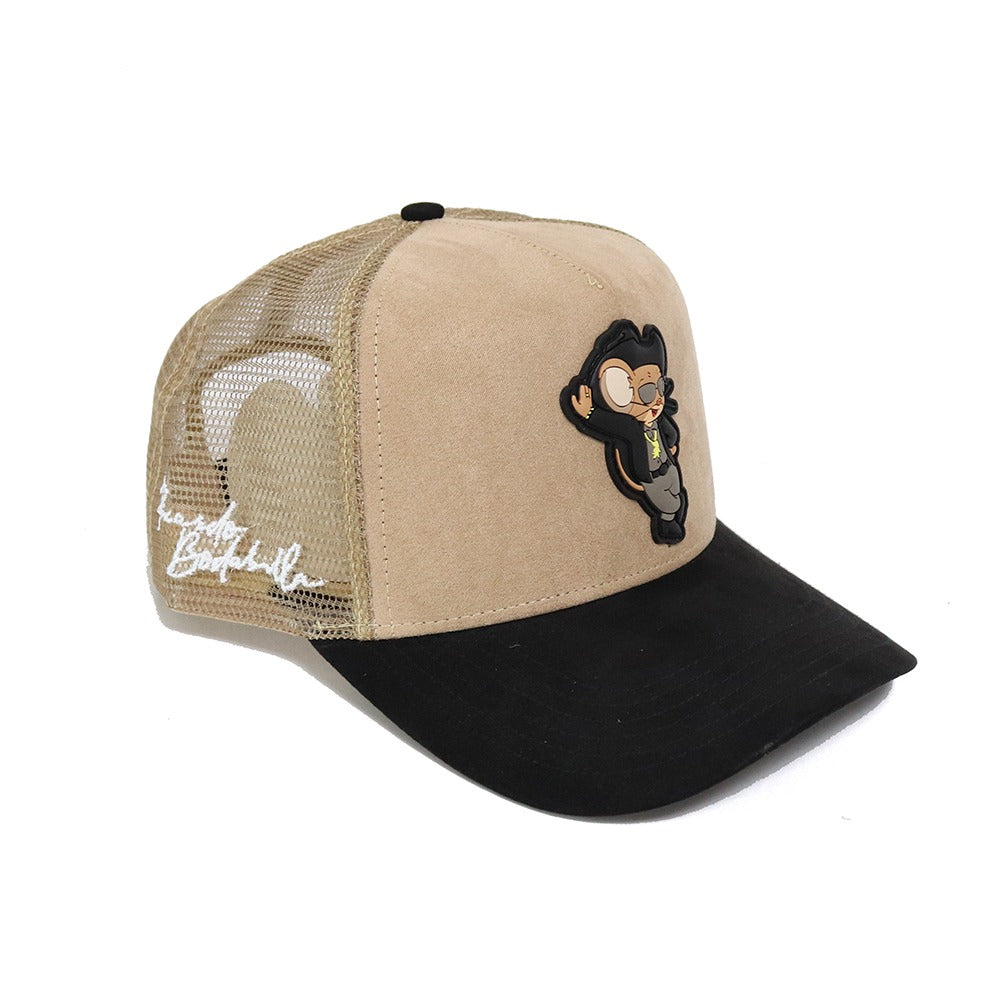 Gorra El Jerry Terciopelo Café